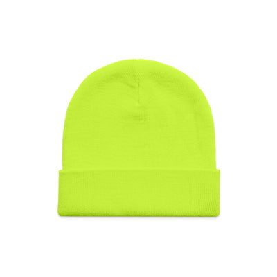 Cuff Safety Beanie 1107F - Safety Yellow