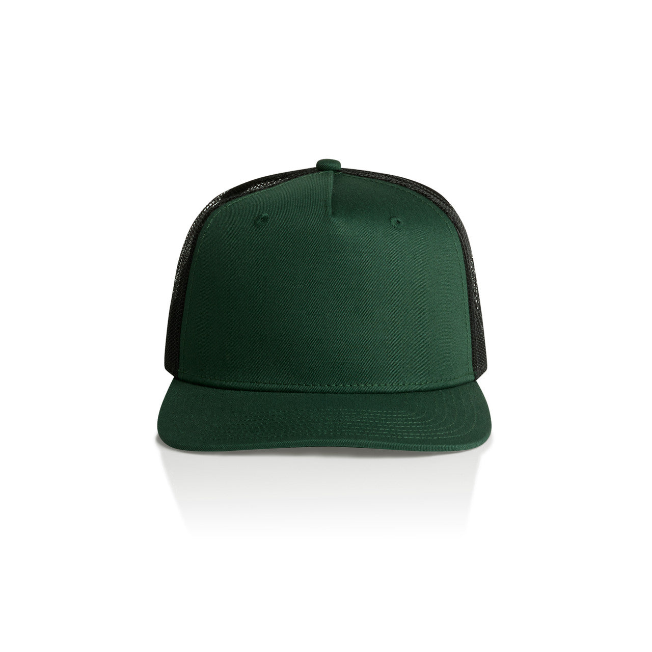 Stock Contrast Trucker 1110 - Forest Green/Black