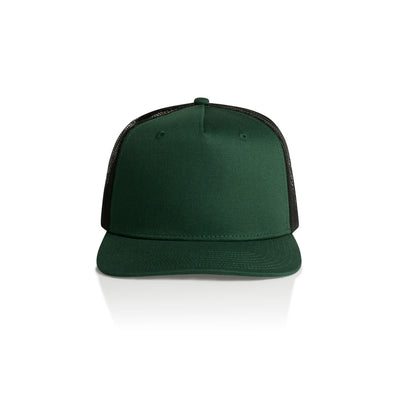 Stock Contrast Trucker 1110 - Forest Green/Black