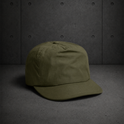 Surf Cap 1114 blank product on dark industrial concrete background