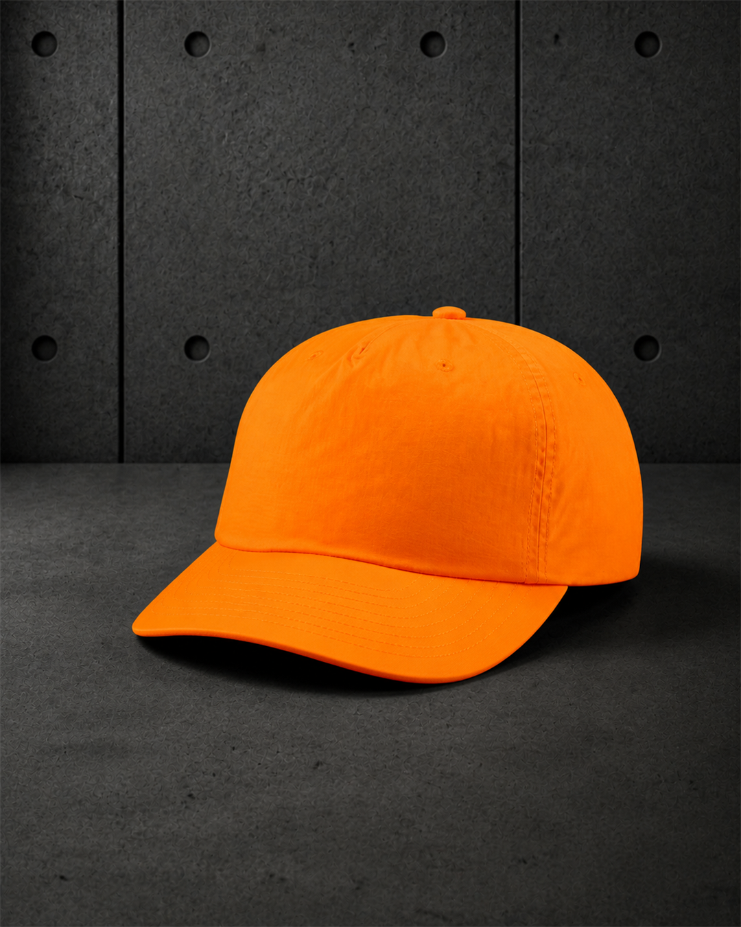 Surf Safety Cap 1114F blank product on dark industrial concrete background