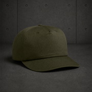 Surf Cotton Cap 1119 blank product on dark industrial concrete background