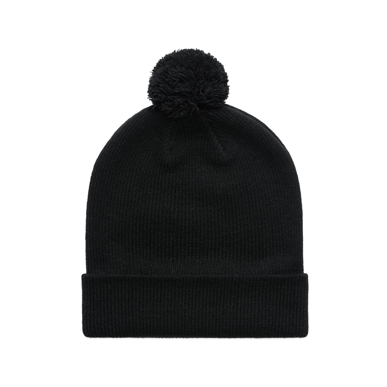 Pom Pom Beanie 1124 - Black