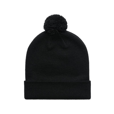 Pom Pom Beanie 1124 - Black