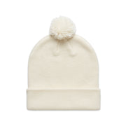 Pom Pom Beanie 1124 - Ecru