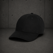 Wo's Access Cap 1138 blank product on dark industrial concrete background