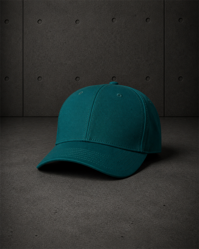 Icon Cap 1140 blank product on dark industrial concrete background