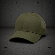 Icon Trucker Cap 1141 blank product on dark industrial concrete background