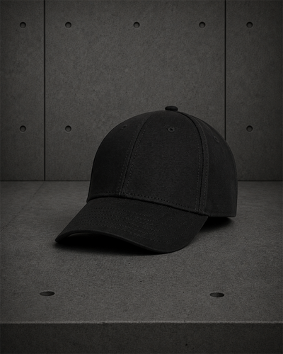 Icon Kids Cap 1149 blank product on dark industrial concrete background