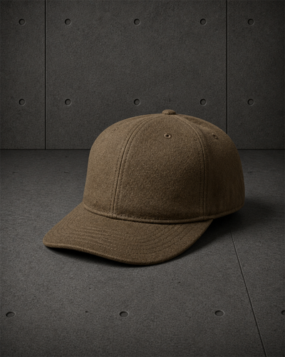 Class Wool Cap 1151 blank product on dark industrial concrete background