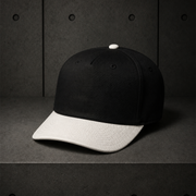 Class Two-Tone Cap 1154 blank product on dark industrial concrete background