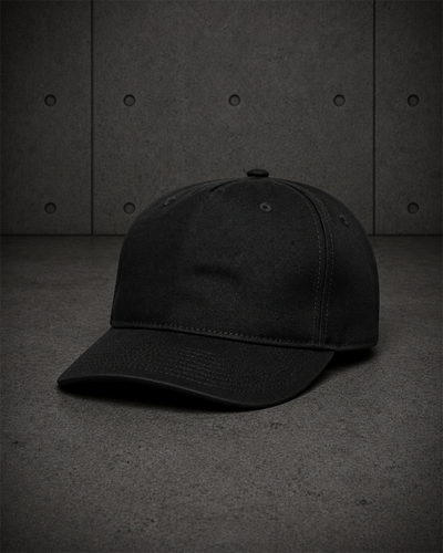 Class Canvas Cap 1156 blank product on dark industrial concrete background
