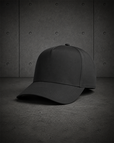 Frame Nylon Cap 1162 blank product on dark industrial concrete background