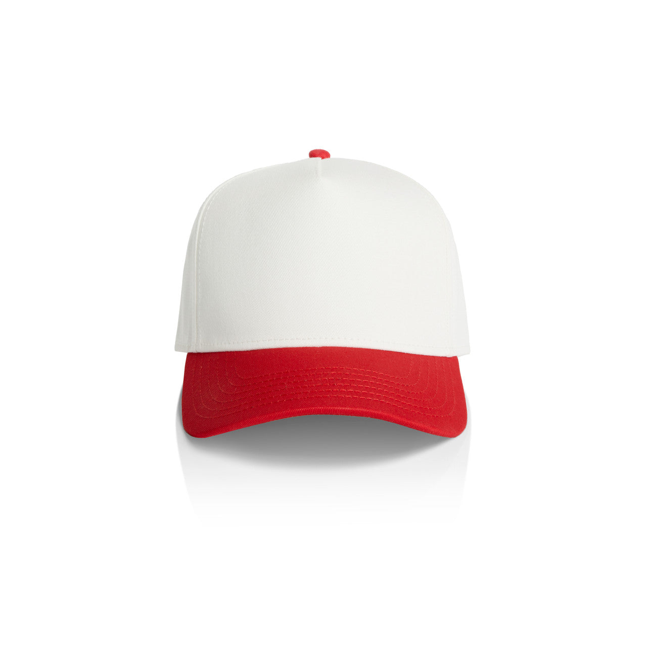 Frame Two-Tone Cap 1165 - Natural/Red