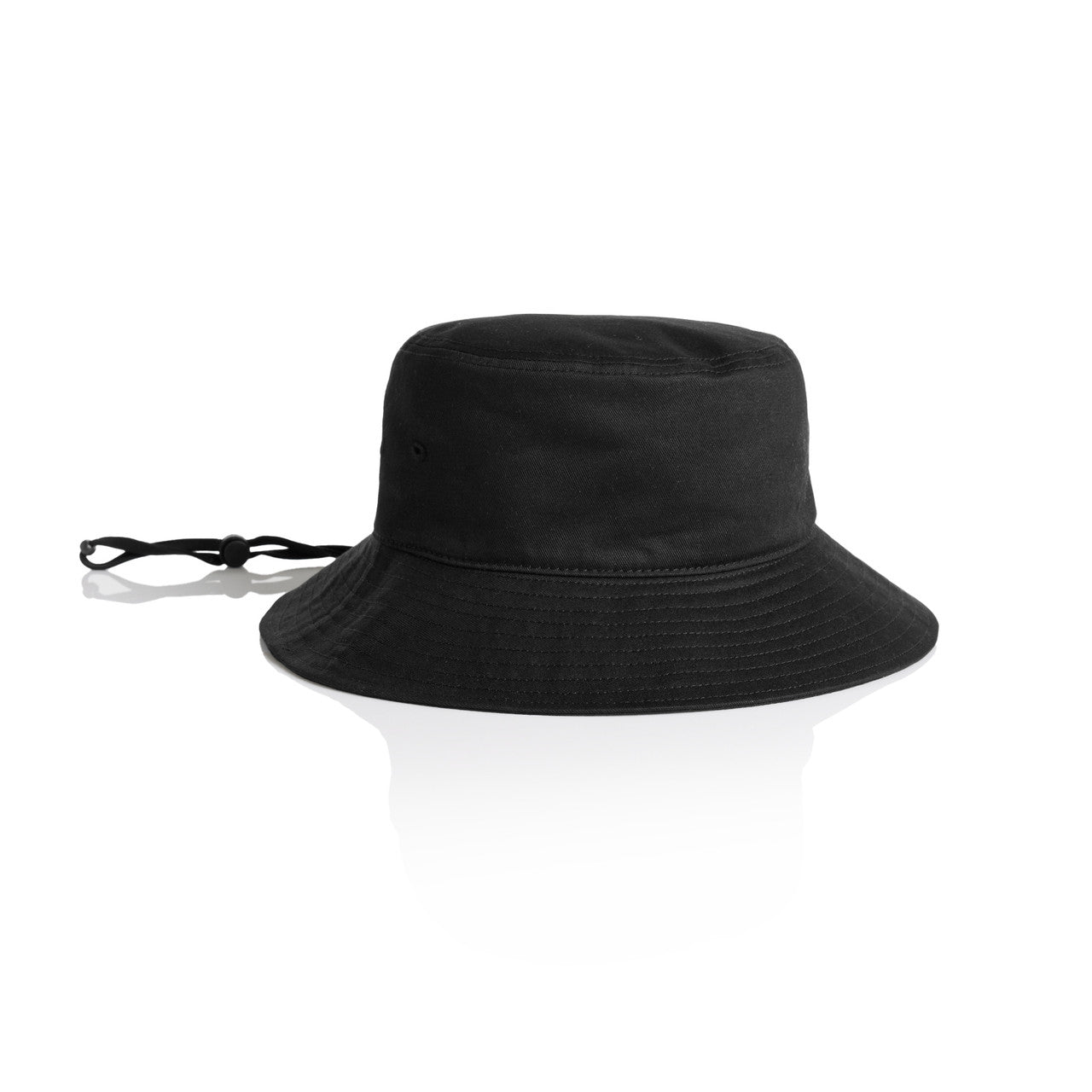 Wide Brim Bucket Hat 1172 - Black