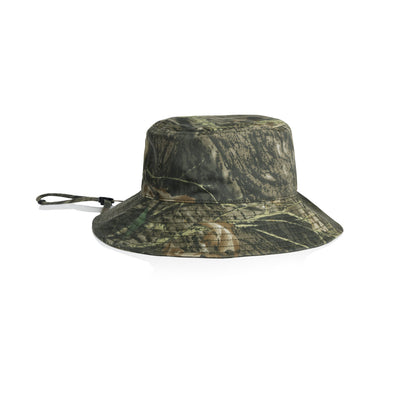 Wide Brim Camo Bucket Hat 1172C - Tree Camo