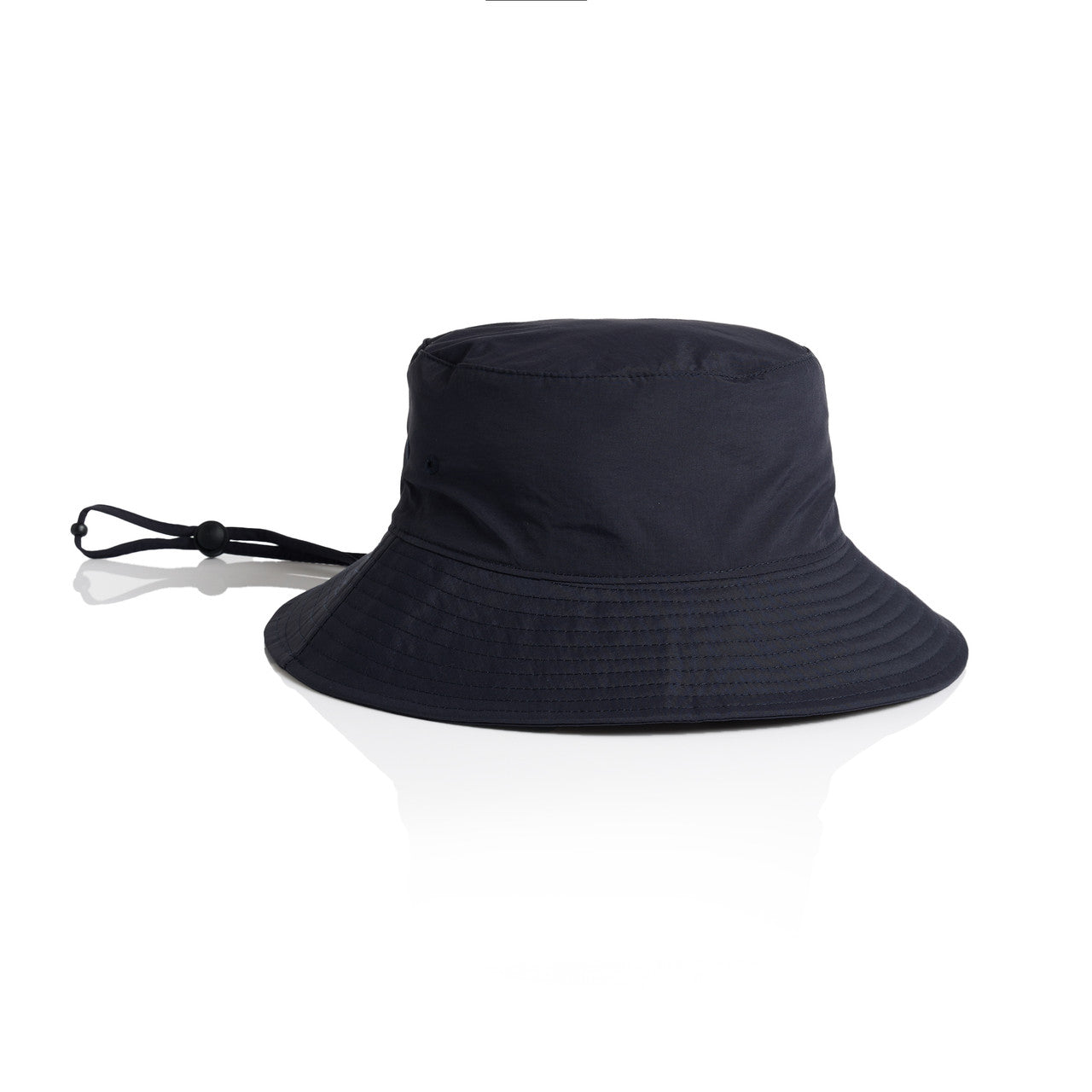 Nylon Wide Brim Bucket Hat 1174 - Navy