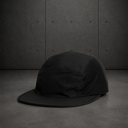 Active Finn Cap 1180 blank product on dark industrial concrete background