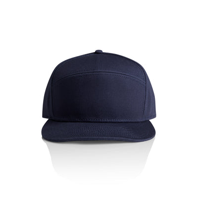 Stock 7-Panel Cap 1184 - Midnight Blue