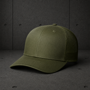 Mesh Trucker Cap 1190 blank product on dark industrial concrete background