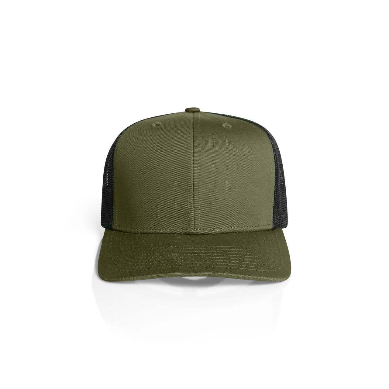Mesh Contrast Trucker Cap 1191 - Army/Black
