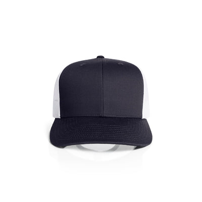 Mesh Contrast Trucker Cap 1191 - Ink Blue/White
