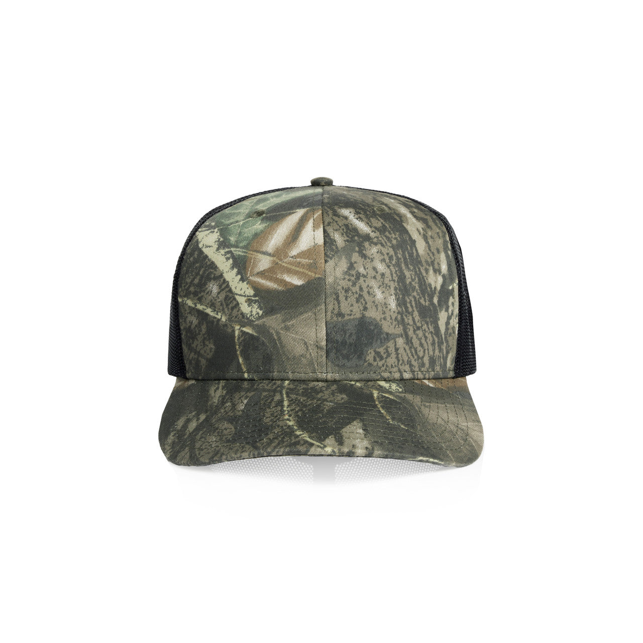 Mesh Contrast Camo Cap 1191C - Tree Camo/Black