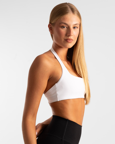 Sculpt Halter Crop - Arctic