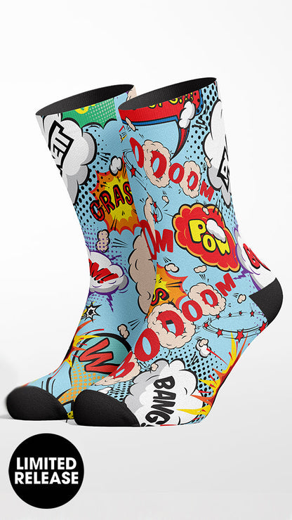 BOOOM Ride Socks - Adult