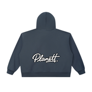 Chunky Zip Oversized Hoodie | Boxy