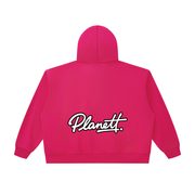 Chunky Zip Oversized Hoodie | Boxy