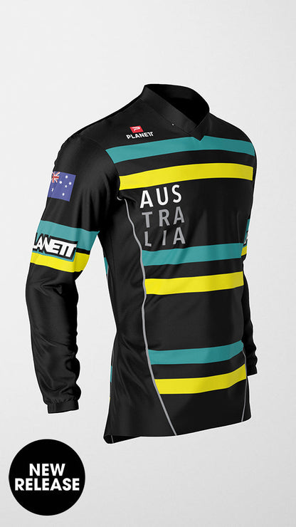 [CUSTOM] Aust Jersey - Black / Y(XS)