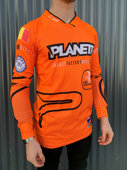 [CUSTOM] 646 Fitted Orange Jersey