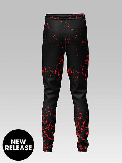 [STOCK] 2NDSKN Splat Ride Pant - Red / Y(28) - Pants