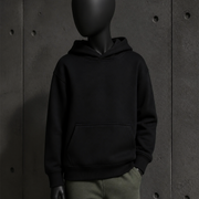 Youth Relax Hood 3037 blank product on dark industrial concrete background