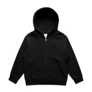 Kids Relax Zip Hood 3038 - Black