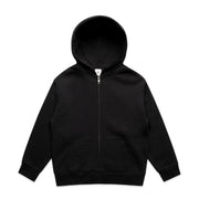 Youth Relax Zip Hood 3039 - Black