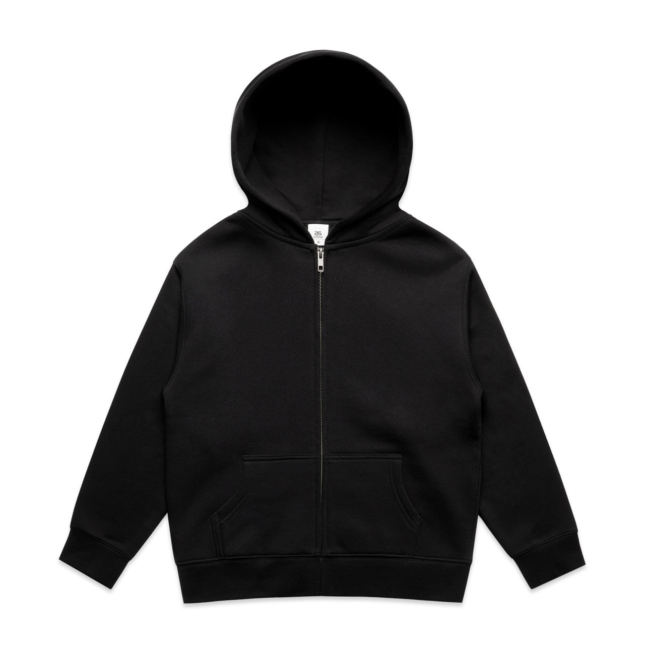 Youth Relax Zip Hood 3039 - Black