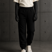 Youth Relax Track Pants 3041 blank product on dark industrial concrete background