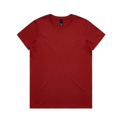 Wo's Maple Tee 4001 - Cardinal