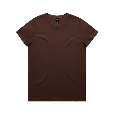 Wo's Maple Tee 4001 - Chestnut