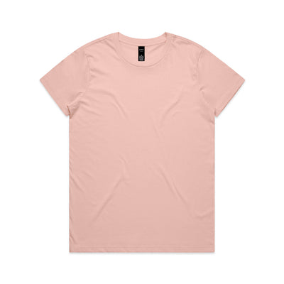 Wo's Maple Tee 4001 - Pale Pink