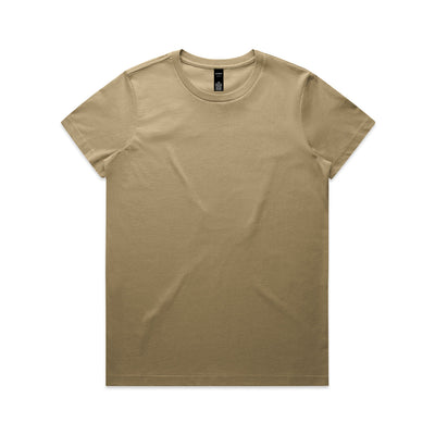 Wo's Maple Tee 4001 - Sand