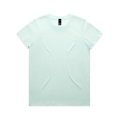 Wo's Maple Tee 4001 - Seafoam