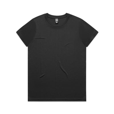 Wo's Maple Active Tee 4001A - Black
