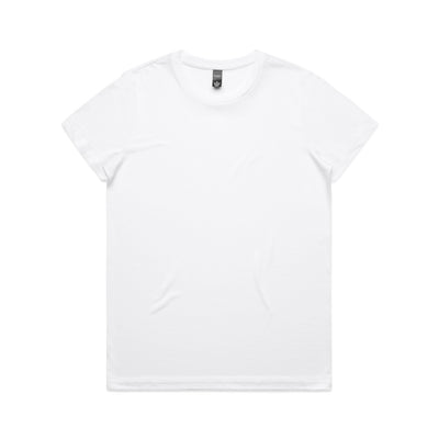 Wo's Maple Active Tee 4001A - White