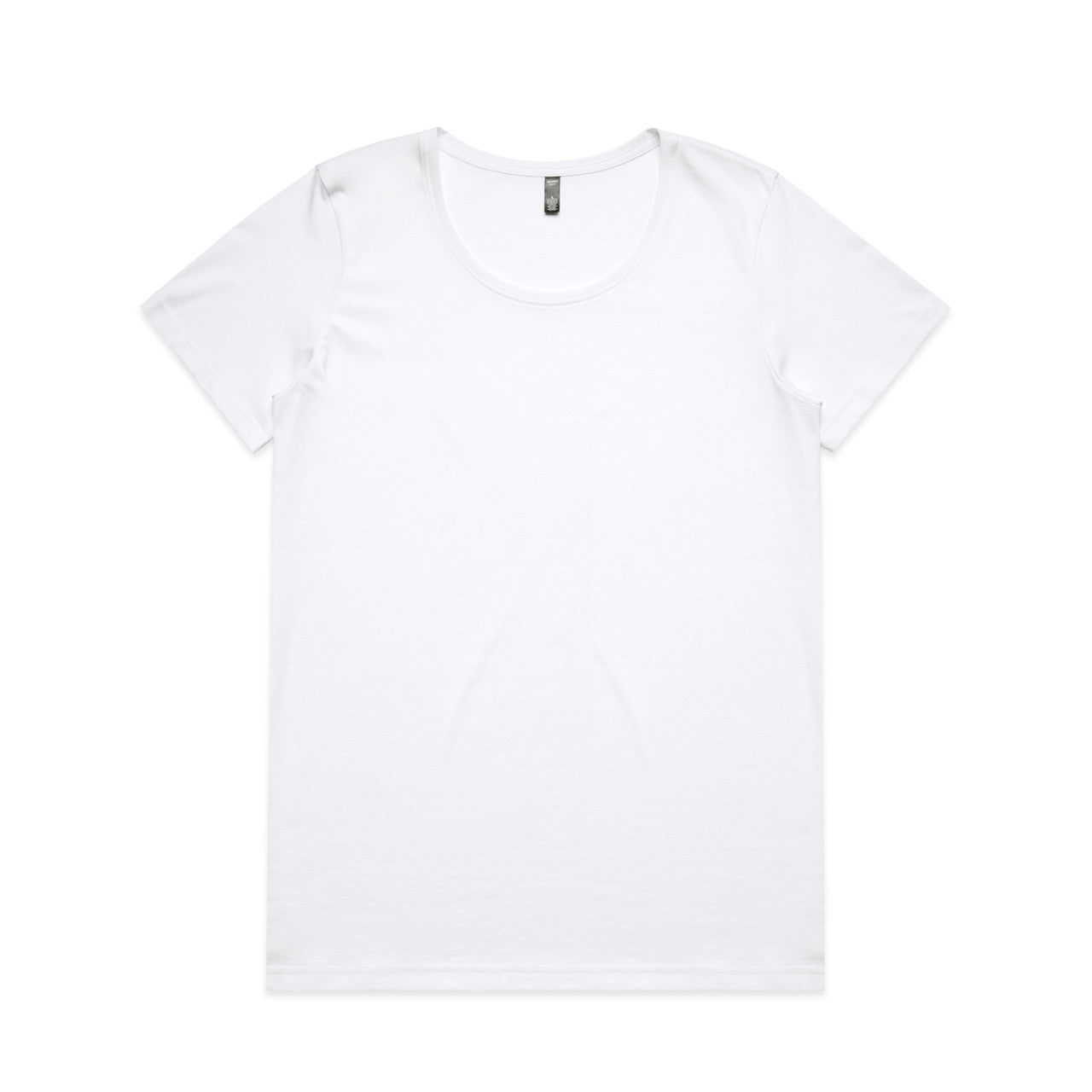 Wo's Maple Scoop Tee 4019 - White