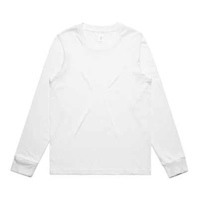 Wo's Maple L/S Tee 4020 - White
