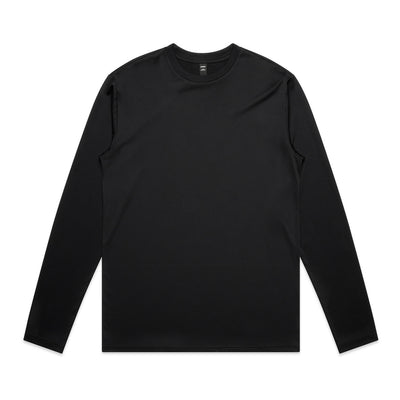 Wo's Maple Active L/S Tee 4020A - Black