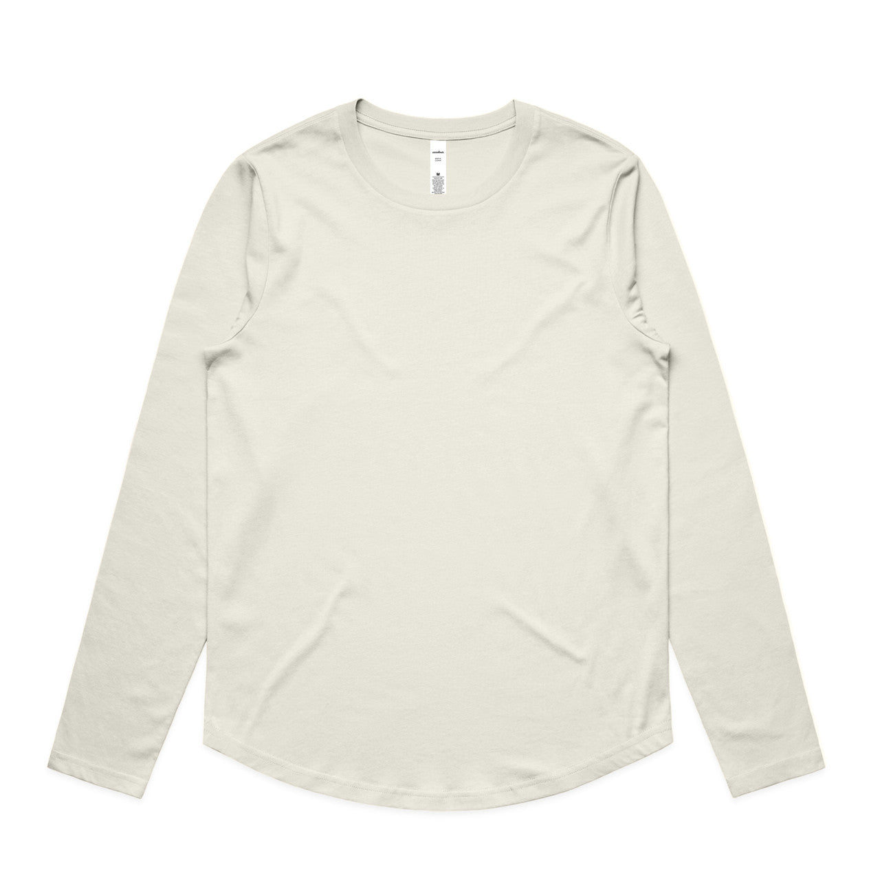 Wo's Maple Curve L/S Tee 4021 - Ecru